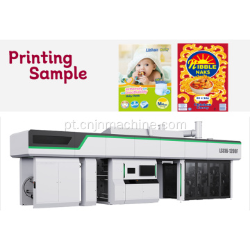 Mater Series 8 Color Gearless Sleeve FlexO Impressora YTE81000